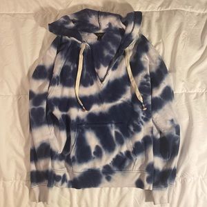 Jcrew tie dye hoodie